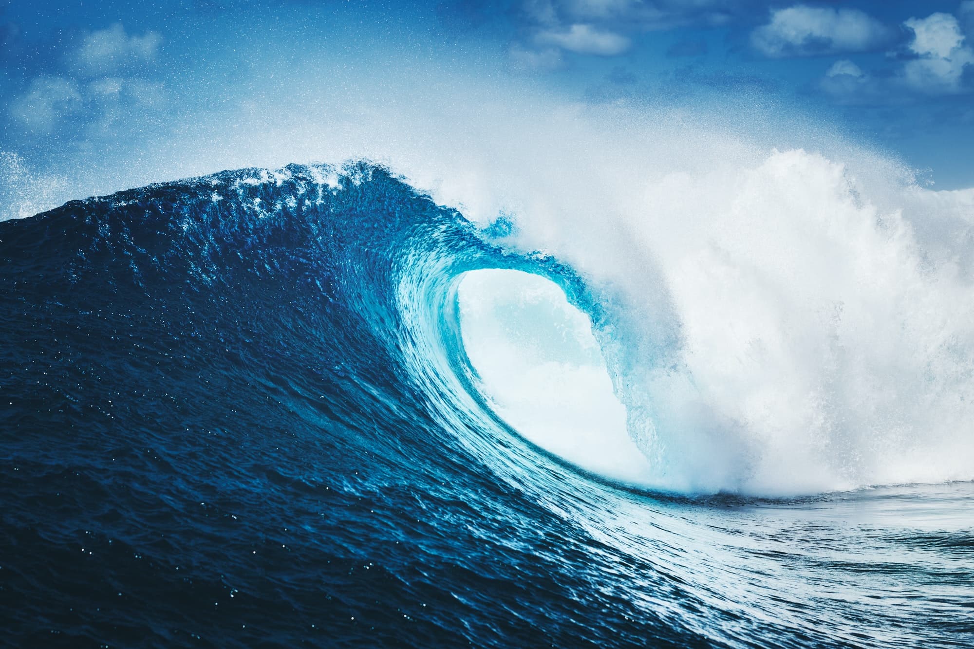 best surf spots in southeast asia - blue ocean wave